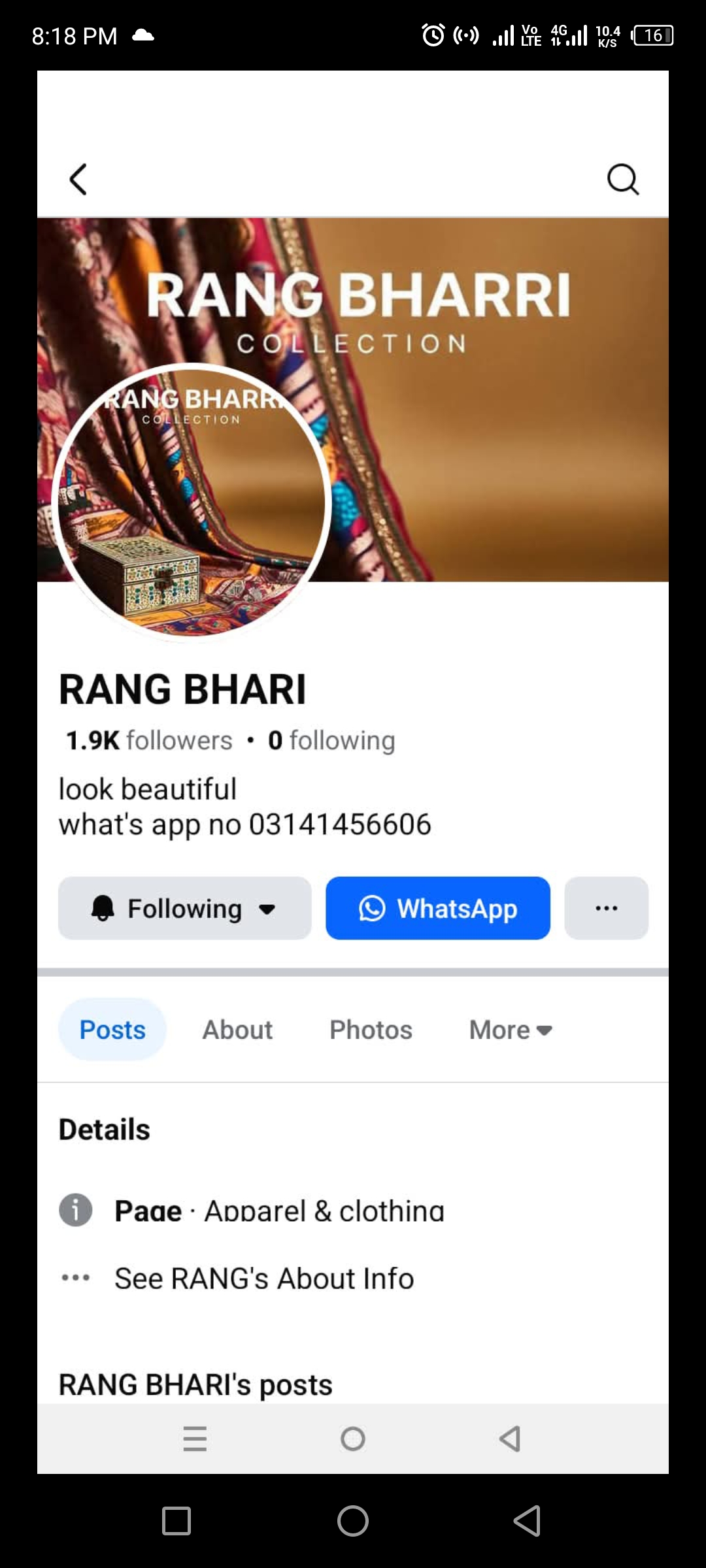 Report attachment 1 for Payment Scam
