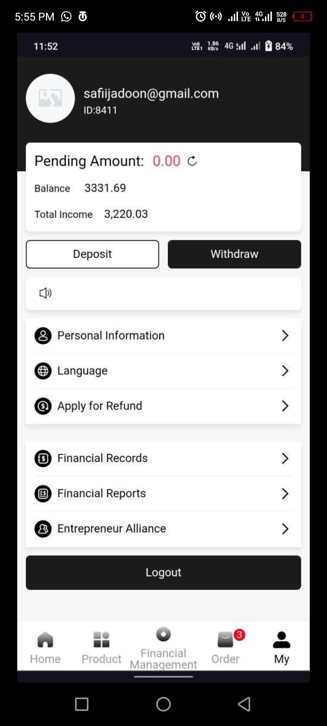 Report attachment 1 for Binance Fraud