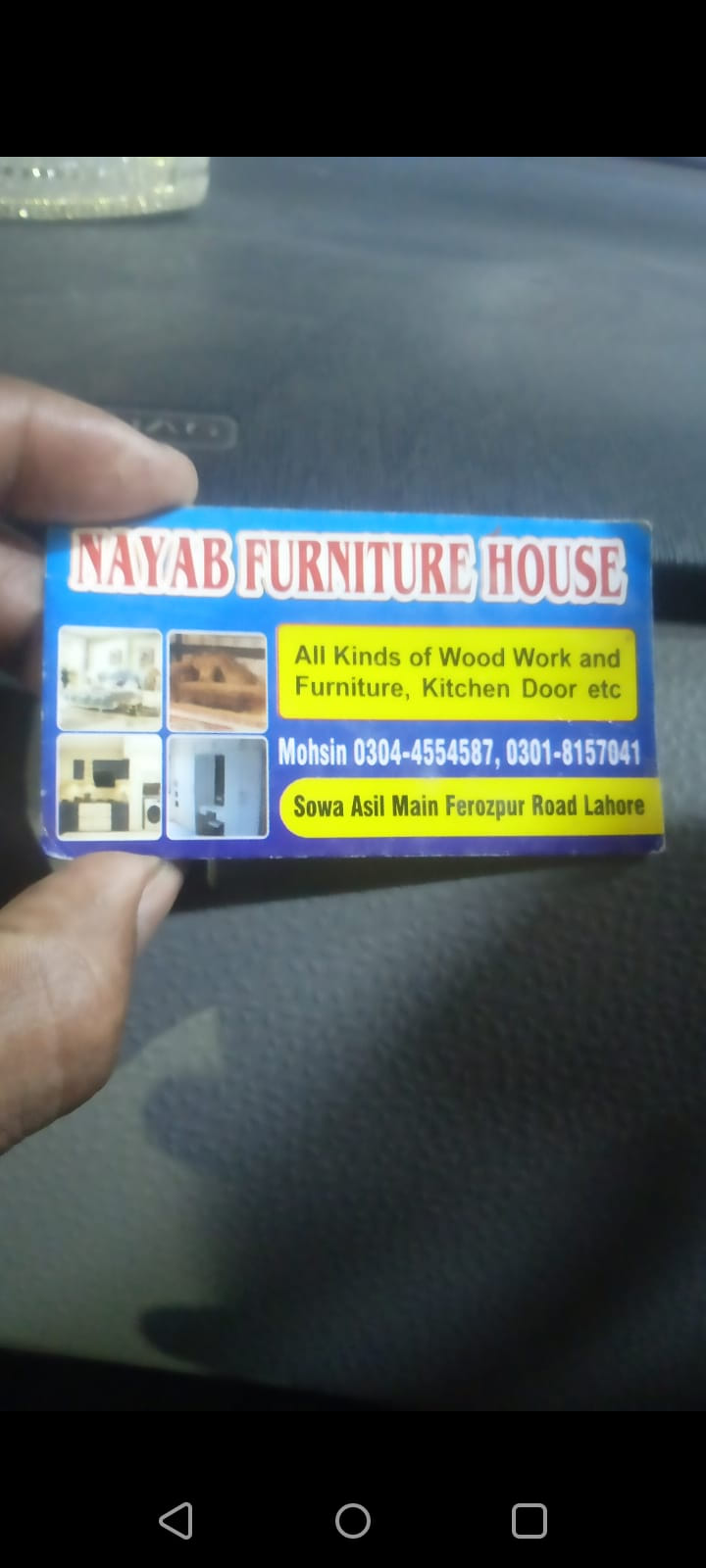 Report attachment 3 for Furniture Fraud