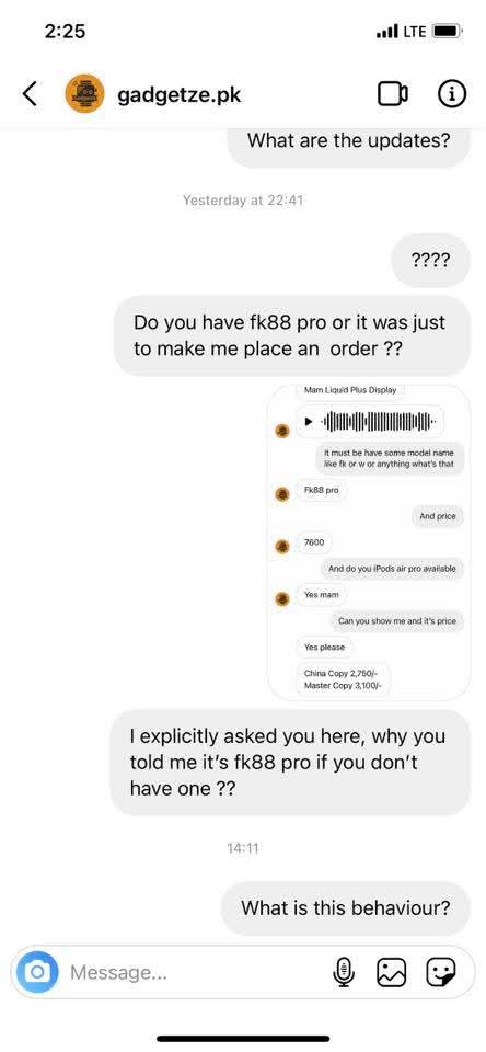 Report attachment 3 for Fake insta page