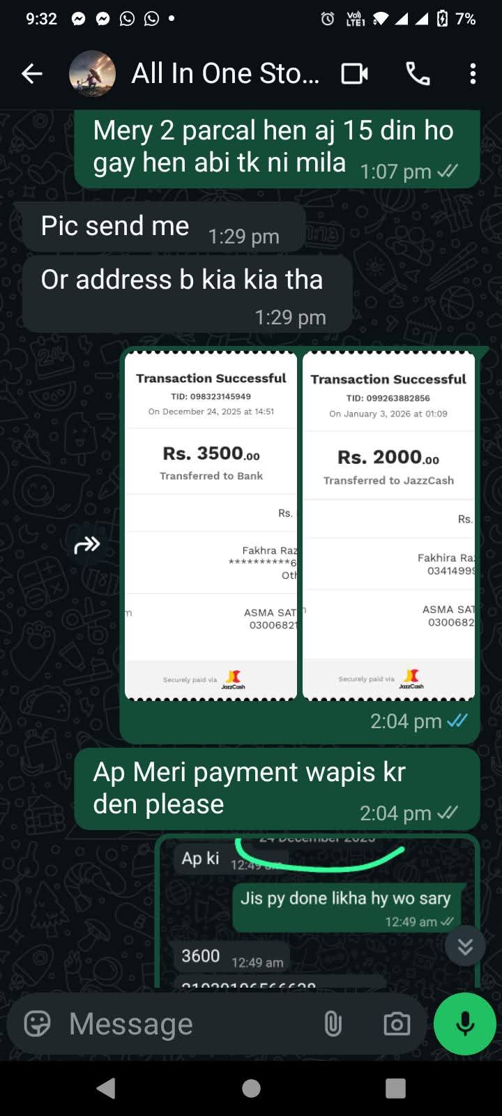 Report attachment 5 for Fake Facebook page 