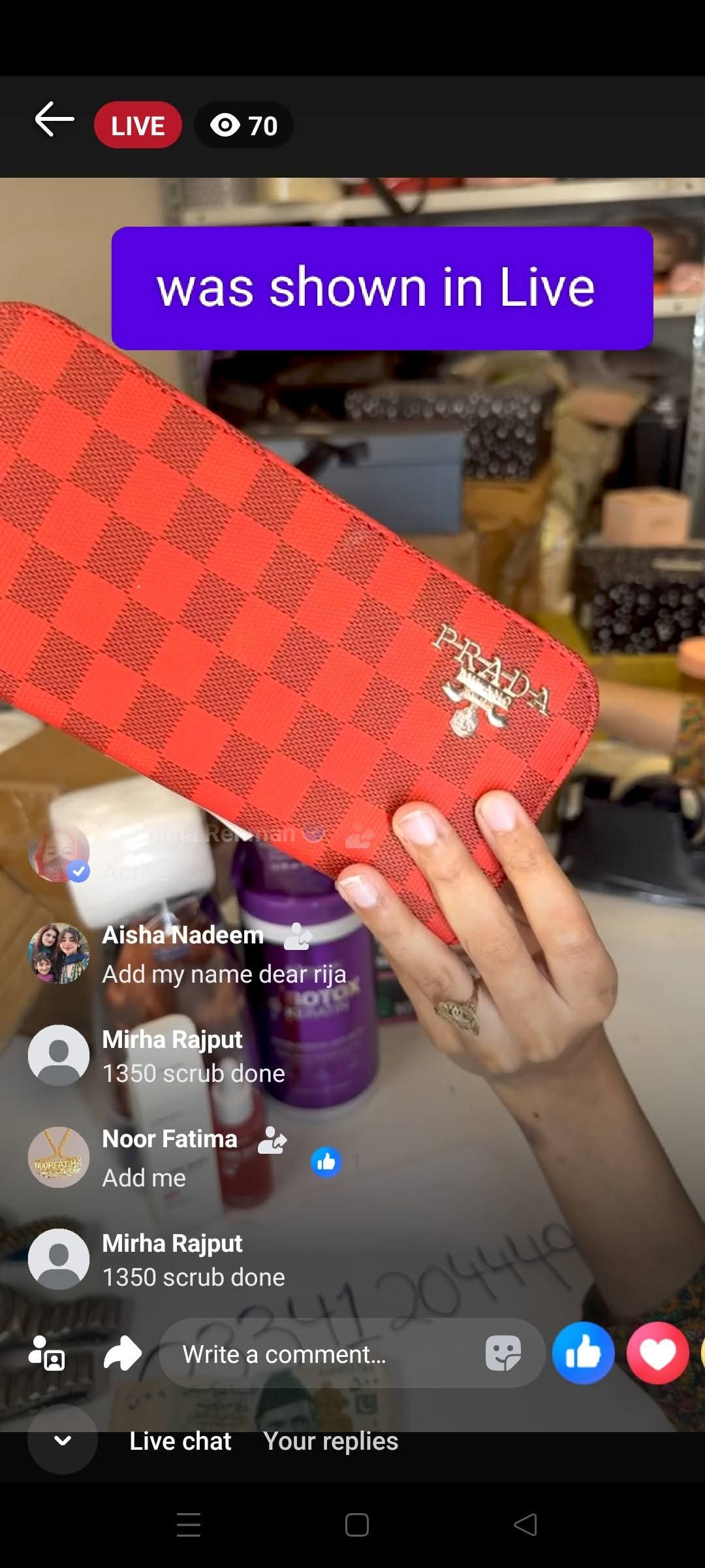 Report attachment 2 for Fake brand page