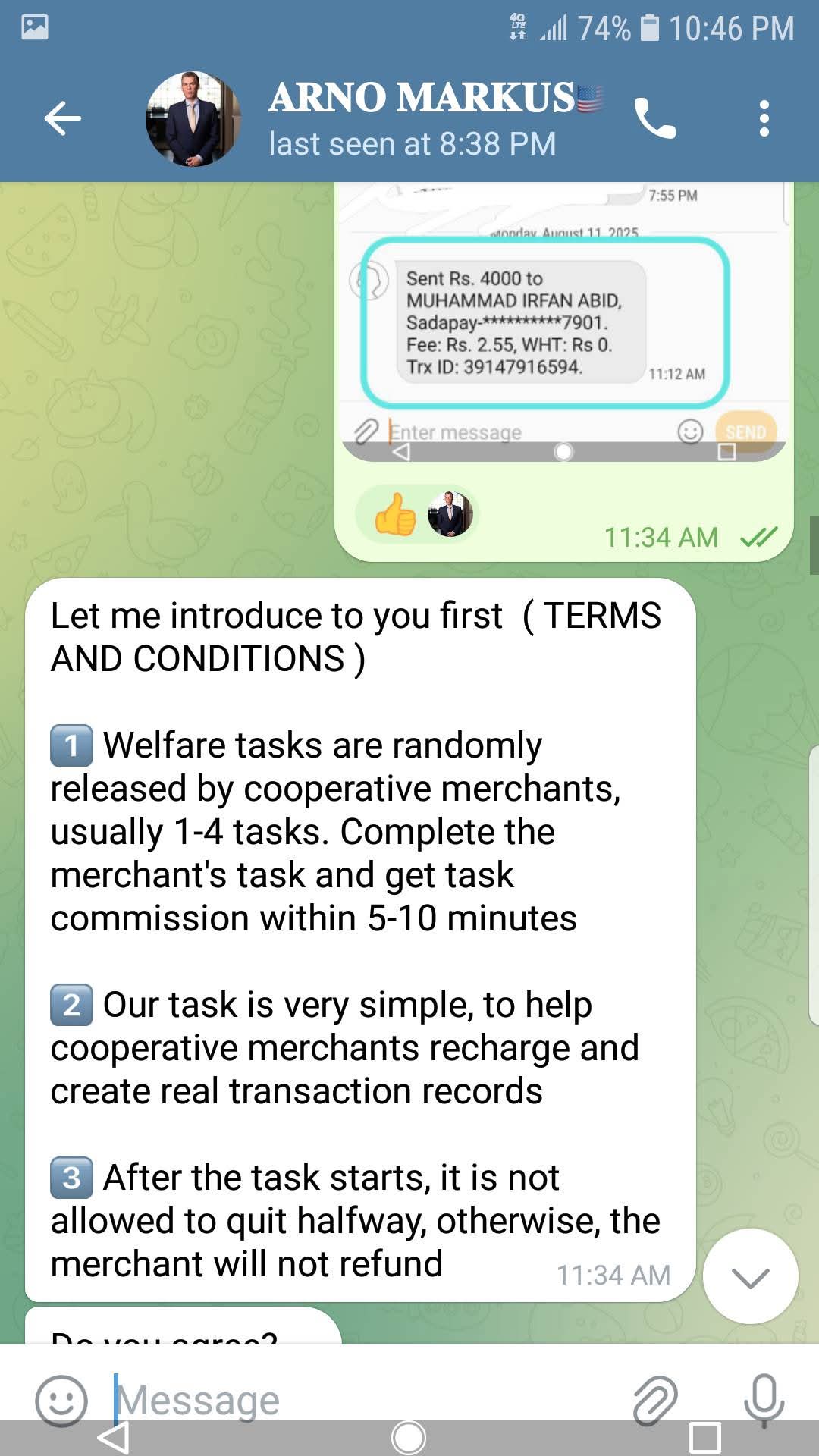 Report attachment 4 for Fake online work