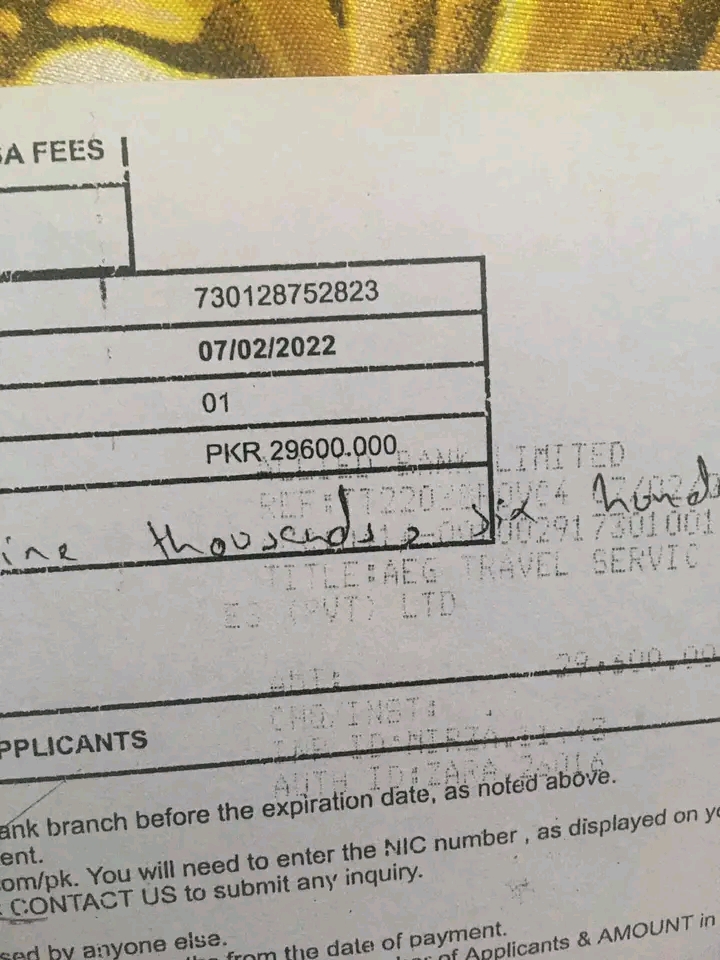 Report attachment 1 for Be awar from this agent He was the most fraud person