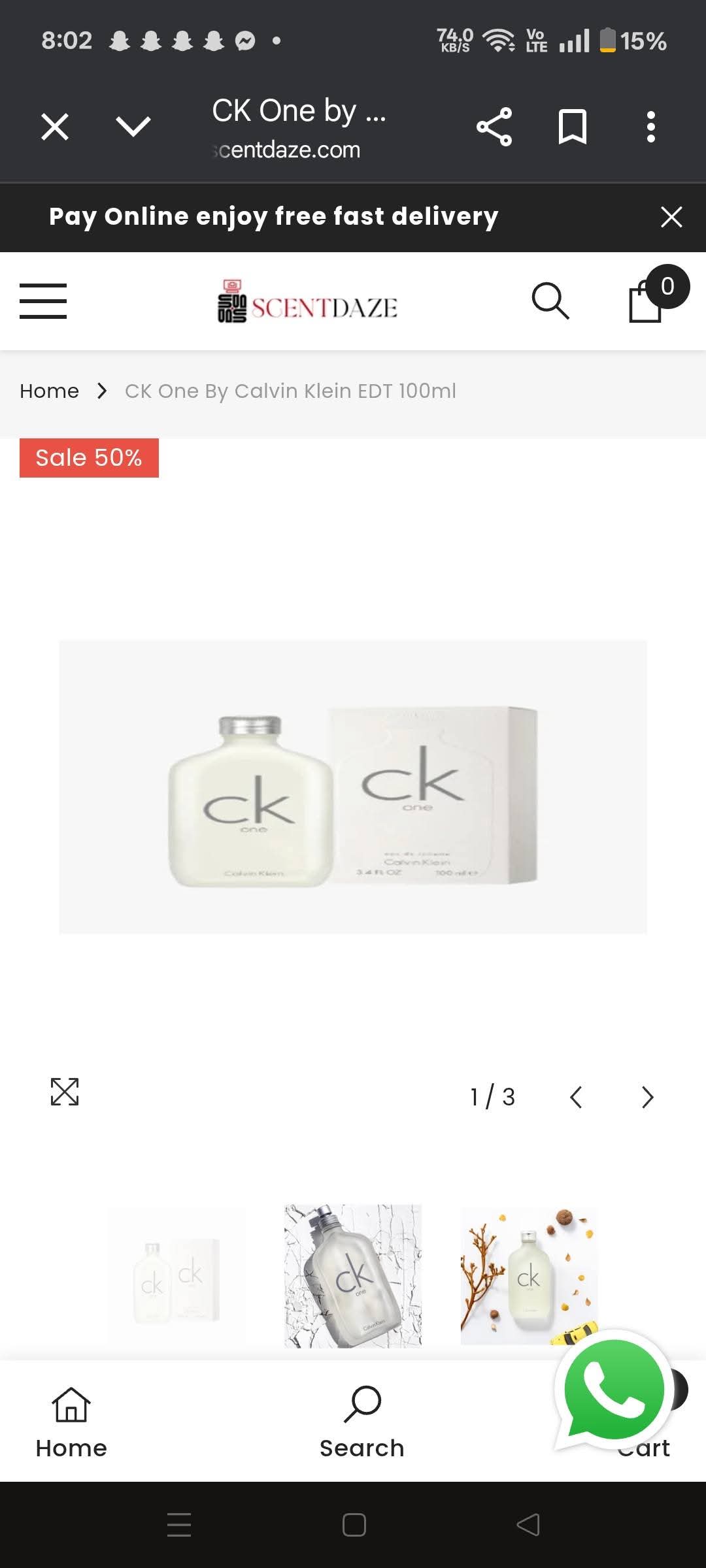 Report attachment 1 for Selling refilled perfumes 