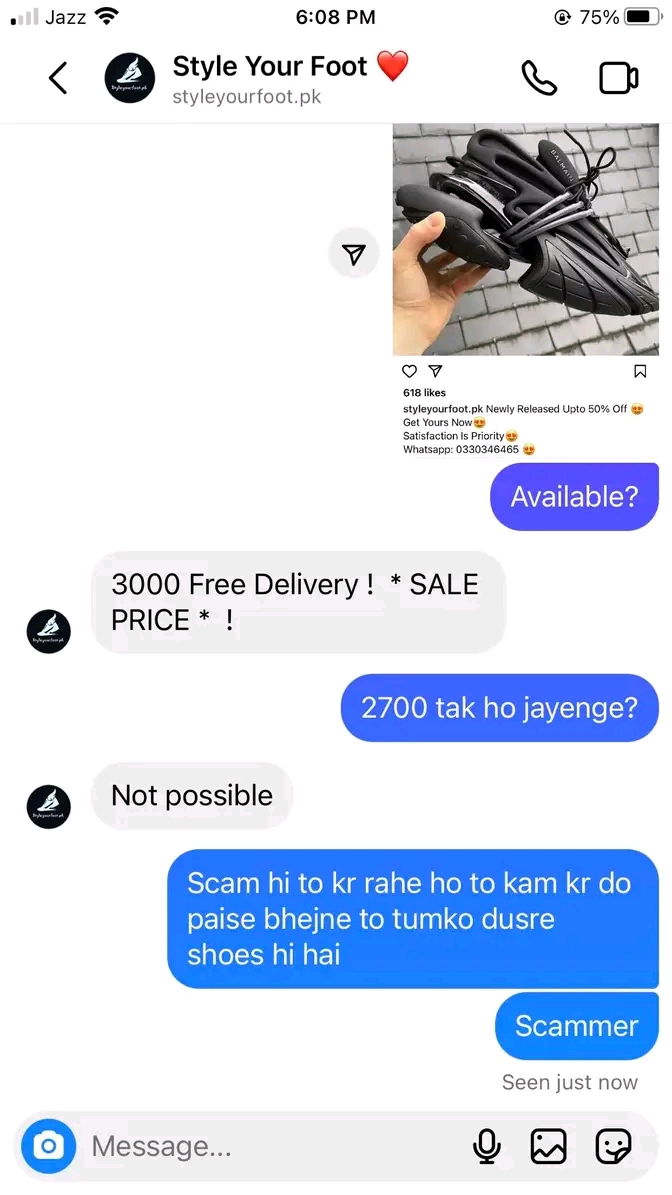 Report attachment 1 for Don’t order anything from this page, they are scammers.  