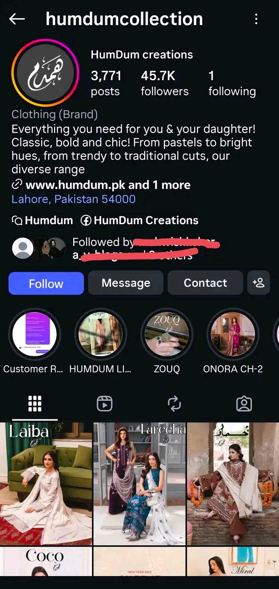Report attachment 1 for I have ordered 8000 priced suit from lahore based brand named HumDumCreations  got faded 