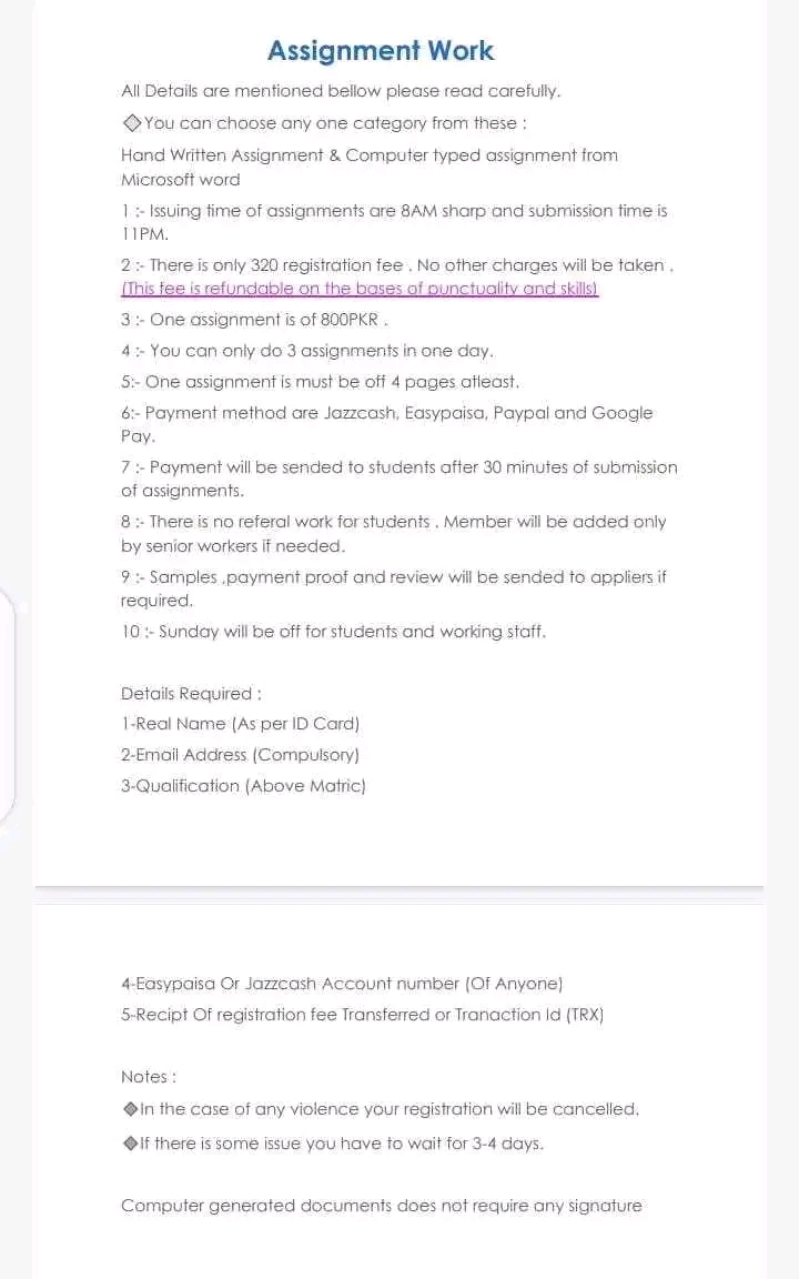 Report attachment 2 for Here to post a scam alert.
