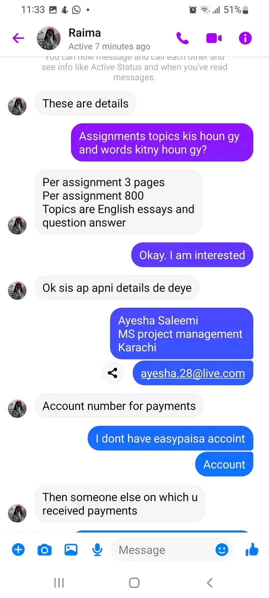 Report attachment 3 for Here to post a scam alert.
