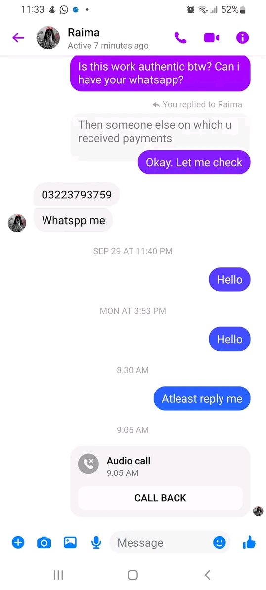 Report attachment 4 for Here to post a scam alert.