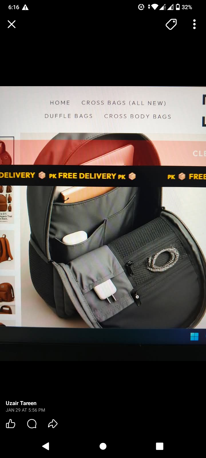 Report attachment 3 for Fake website 