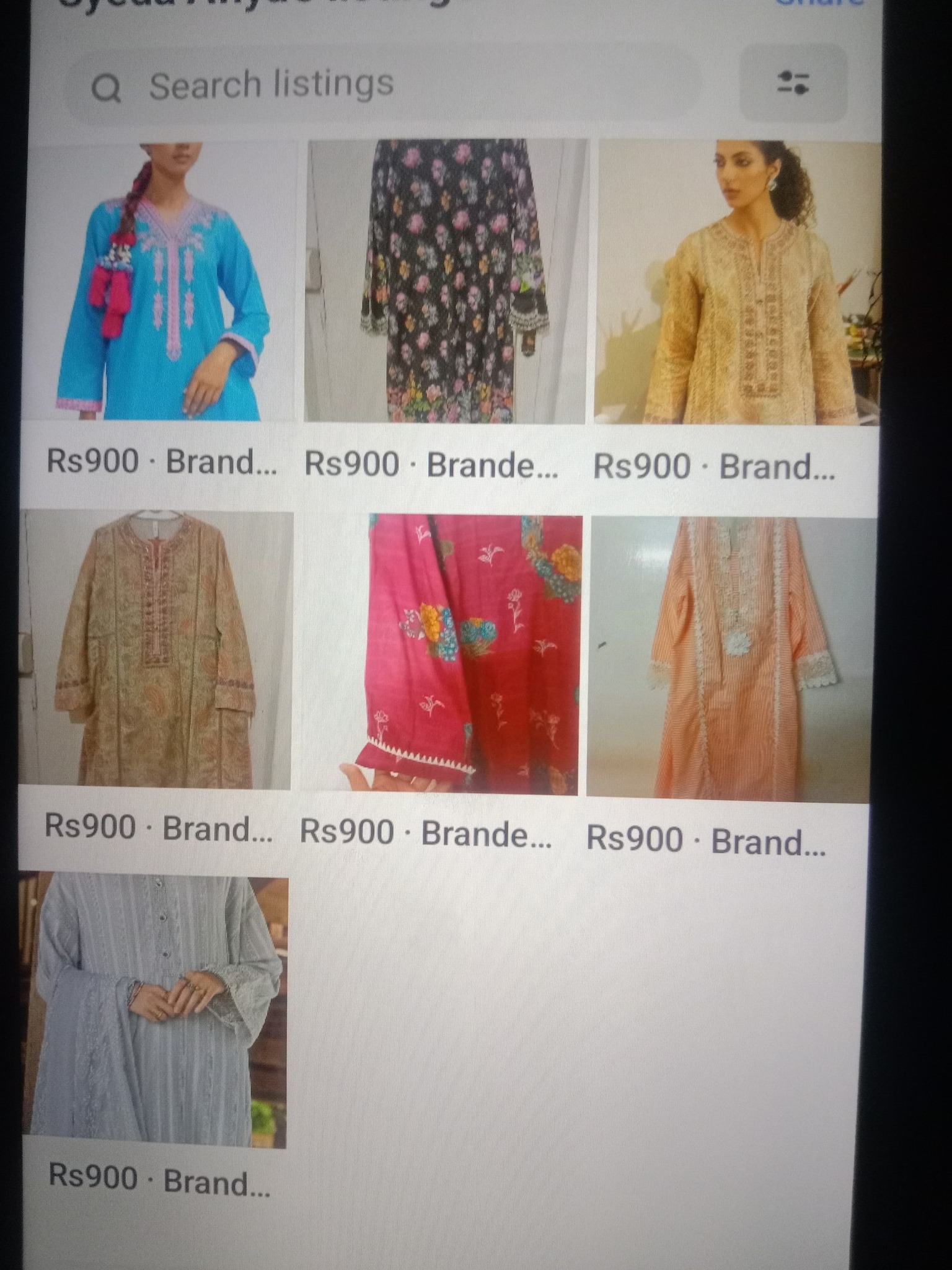 Report attachment 1 for Clothing Fraud