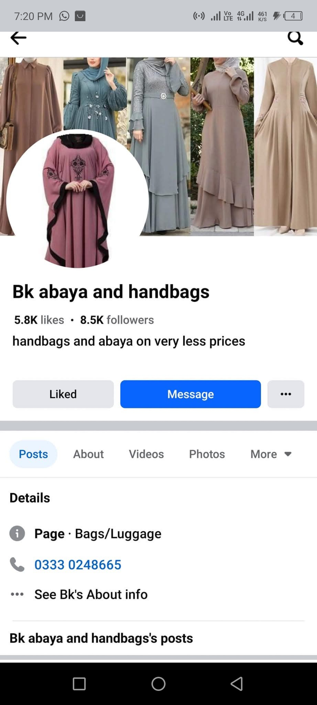 Report attachment 2 for Fake Page