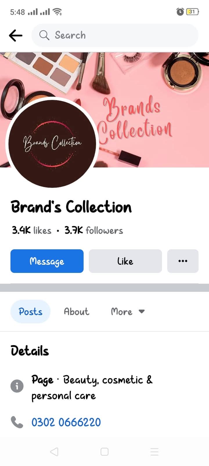 Report attachment 1 for Fake fb page 