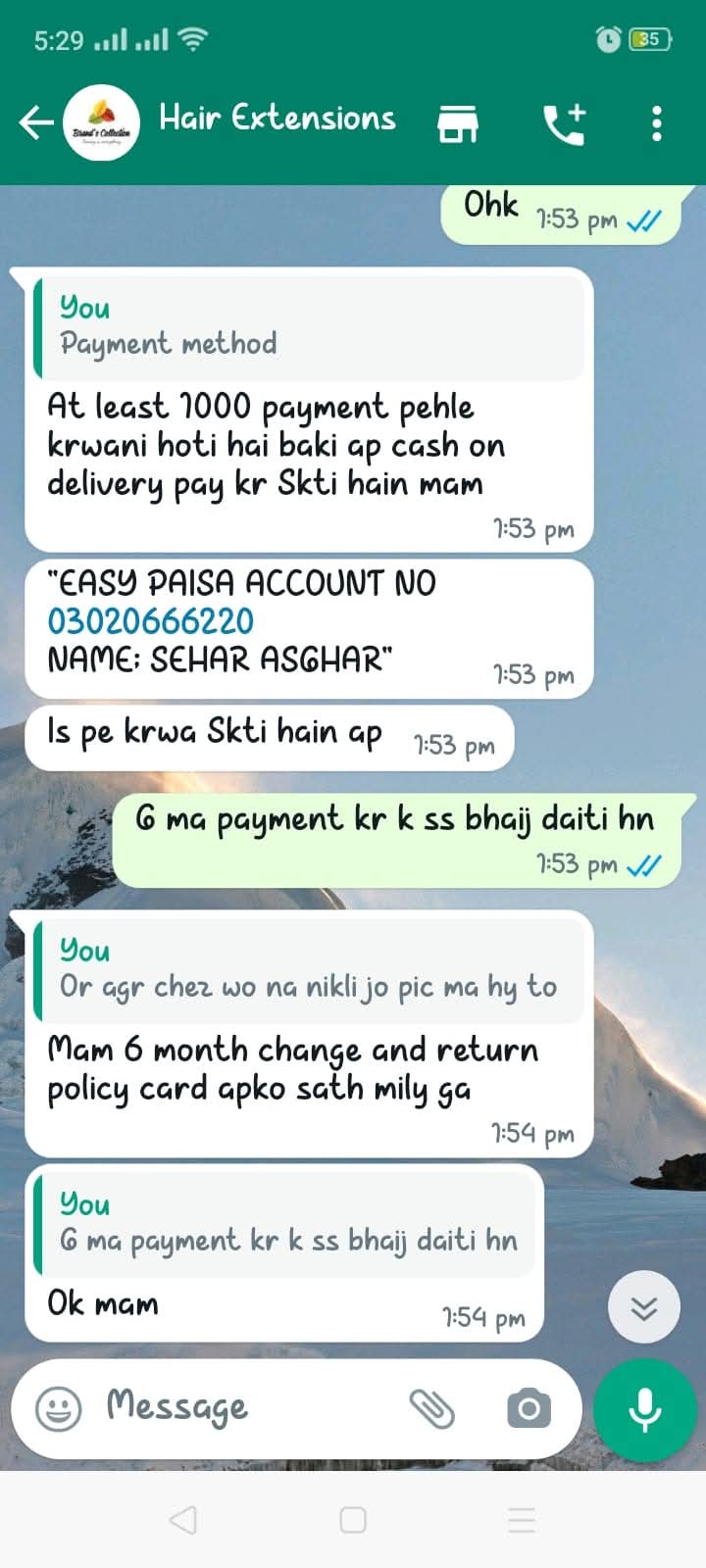 Report attachment 2 for Fake fb page 