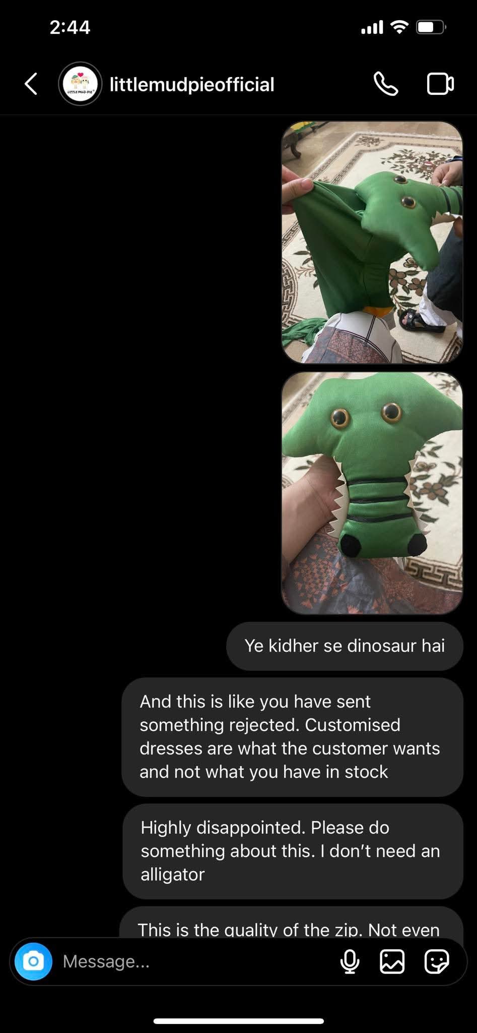 Report attachment 4 for Fake insta page