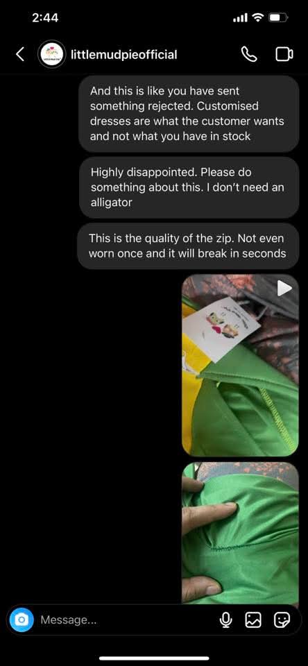 Report attachment 5 for Fake insta page