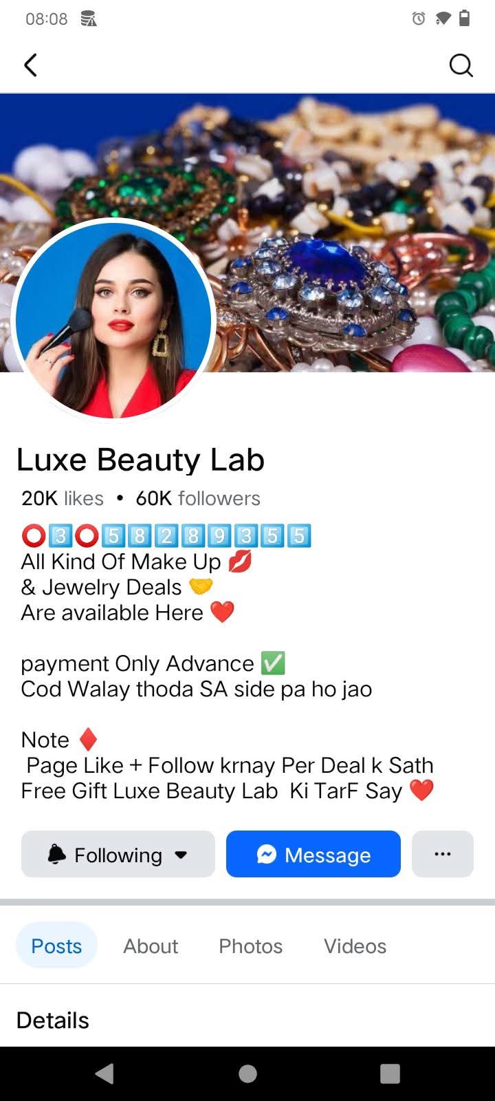 Report attachment 2 for Deals scam