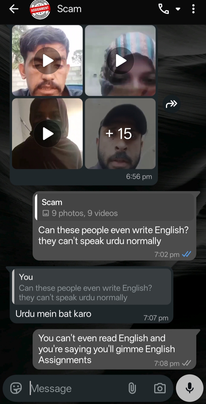 Report attachment 4 for Fake Online Writing Work