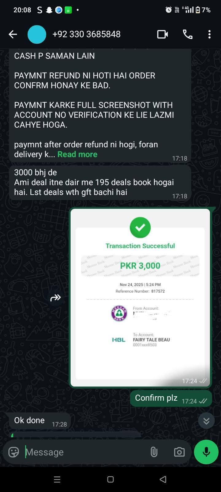 Report attachment 2 for Fake Facebook page 