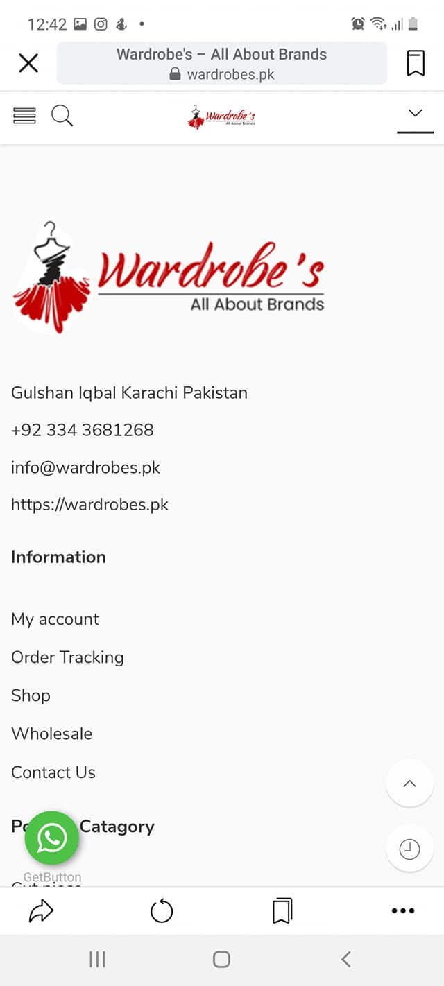 Report attachment 1 for Fake website 
