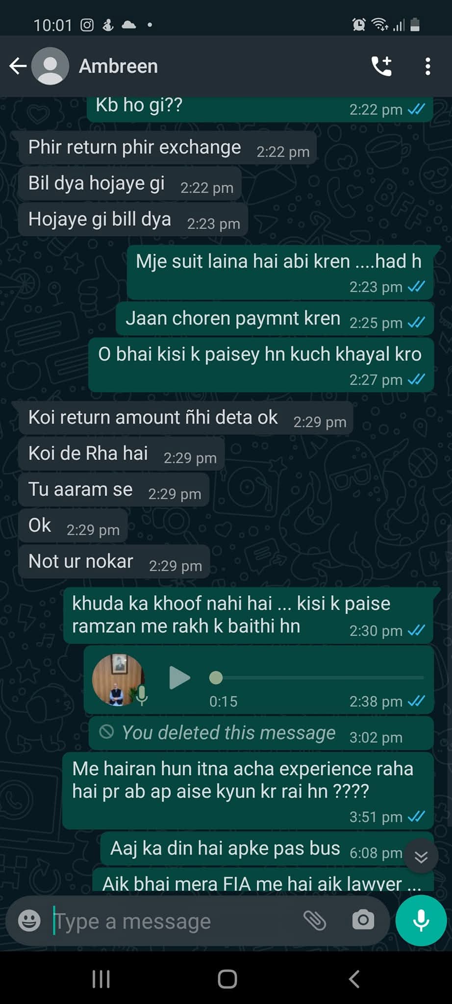 Report attachment 5 for Fake website 