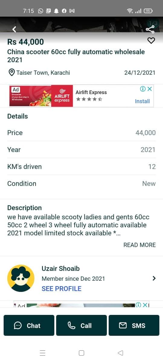 Report attachment 2 for Fraud Scooty selling business 