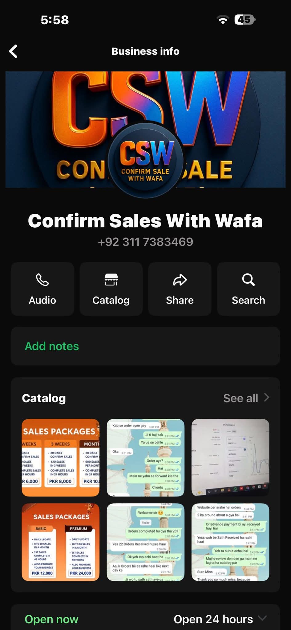 Report attachment 2 for Fake sales orders