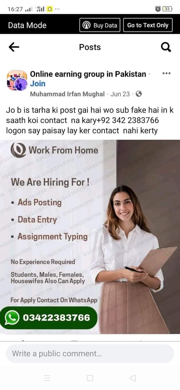 Report attachment 3 for Scam of online and assignment work