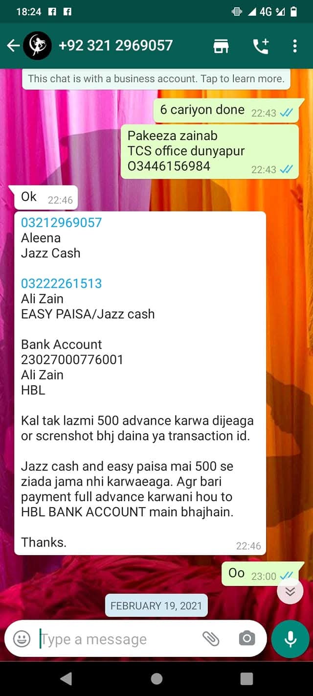 Report attachment 4 for Fake Facebook page