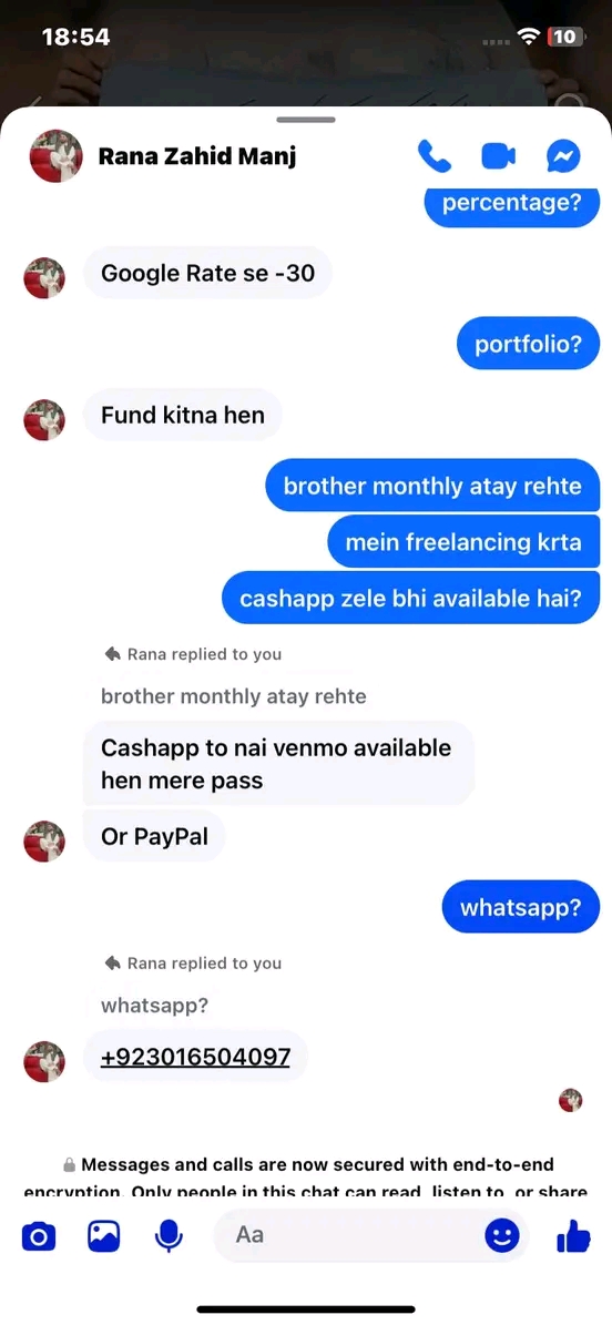 Report attachment 3 for yey banda scammer hai paise le leta hai phir kehta hai meray ghar ke halat theek nahi
