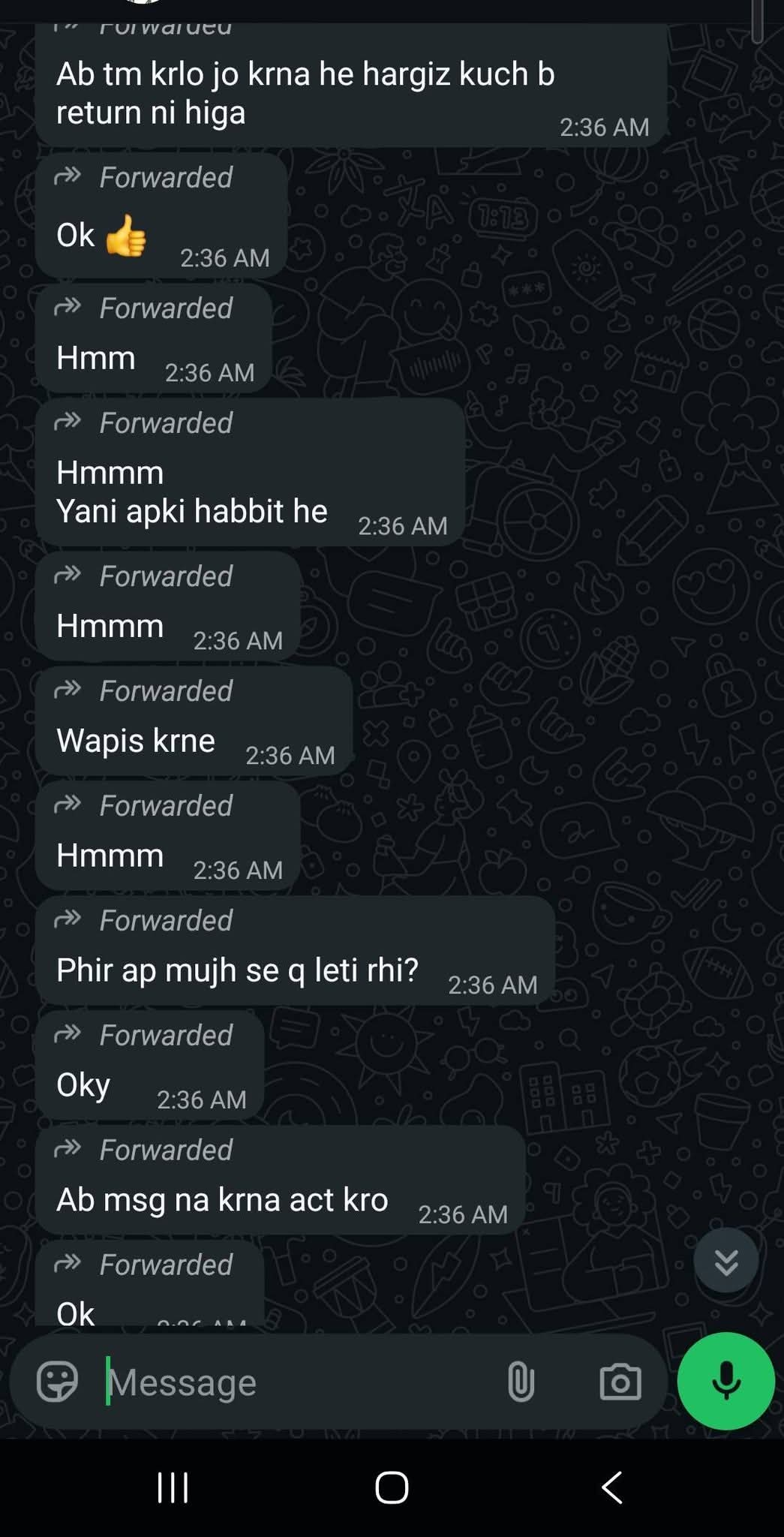 Report attachment 4 for BRAND LEFTOVER BLO ( ADMIN FARYAL ) ZAID STORE ( ADMIN SAID ) FARYAL KA BHAI